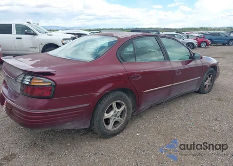 2001 Pontiac Bonneville Se from USA, damaged, VIN 1G2HX54K814207144